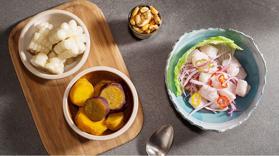 Ingredientes ceviche